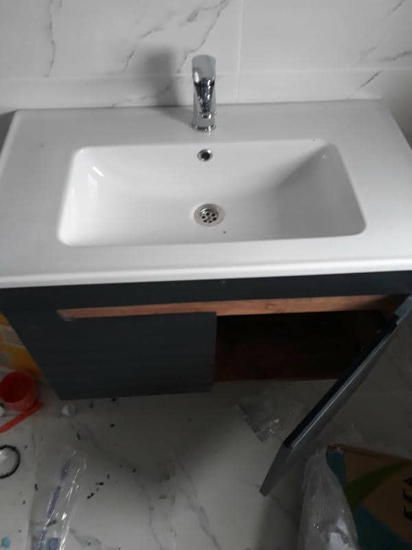 Lavabo gideri açma